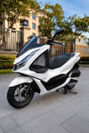 Honda Pcx Uyumlu Aerodinamik Bacak Siperliği 2021-2024 Füme