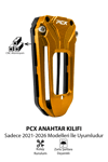 Honda Pcx Uyumlu Anahtar Kılıfı 2021-2026 Cnc Gold