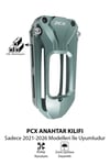 Honda Pcx Uyumlu Anahtar Kılıfı 2021-2026 Cnc Titanyum