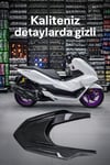 Honda Pcx Uyumlu Arka Sele V 2021-2026 Karbon Desen