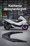 Honda Pcx Uyumlu Arka Sele V 2021-2026 Karbon Desen