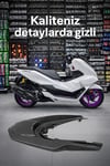 Honda Pcx Uyumlu Arka Sele V 2021-2026 Karbon Desen