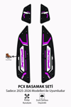 Honda Pcx Uyumlu Basamak Seti 2025-2026 Slikon Mavi