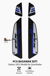 Honda Pcx Uyumlu Basamak Seti 2025-2026 Silikon V1 Mavi