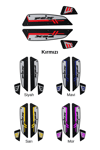 Honda Pcx Uyumlu Basamak Seti 2025-2026 Silikon V1 Kırmızı