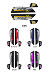 Honda Pcx Uyumlu Basamak Seti 2025-2026 Silikon V1 Siyah 