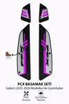 Honda Pcx Uyumlu Basamak Seti 2025-2026 Silikon V1 Mor