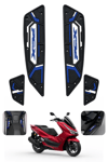 Honda Pcx Uyumlu Basamak Seti 2025-2026 Silikon Mavi