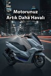 Honda Pcx Uyumlu Basamak Seti 2025 Cnc Mavi