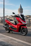Honda Pcx Uyumlu Çift Katlı Spor Tur Camı Şeffaf 2025-2026 Şeffaf