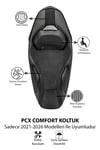Honda Pcx Uyumlu Comfort Koltuk 2021-2026 Fiber Detay
