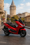 Honda Pcx Uyumlu Comfort Koltuk Kapağı 2021-2026 Damalı Kaplama Detaylı
