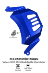 Honda Pcx Uyumlu Debriyaj Koruma Takozu 2021-2026 Cnc Mavi