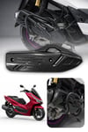 Honda Pcx Uyumlu Egzoz Koruma 2021-2026 Karbon Desen