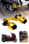 Honda Pcx Uyumlu Egzoz Koruma Takozu 2021-2026 Cnc Gold