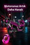 Honda Pcx Uyumlu Egzoz Ucu 2021-2026 Cnc Mor