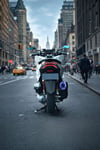 Honda Pcx Uyumlu Egzoz Ucu 2021-2026 Cnc Mavi