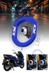 Honda Pcx Uyumlu Egzoz Ucu 2021-2026 Cnc Mavi