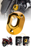 Honda Pcx Uyumlu Egzoz Ucu 2021-2026 Cnc Gold