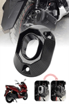 Honda Pcx Uyumlu Egzoz Ucu 2021-2026 Karbon Desen