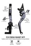Honda Pcx Uyumlu El Frenli Manet 2025-2026 Cnc Titanyum