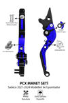Honda Pcx Uyumlu Fren Maneti 2021-2056 Cnc Mavi