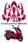 Honda Pcx Uyumlu Full Grenaj Seti 2025-2026 Pembe