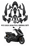 Honda Pcx Uyumlu Full Grenaj Seti 2025-2026 Karbon Piton Serisi
