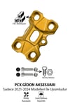 Honda Pcx Uyumlu Gidon Yükseltme 2021-2024 Cnc Gold