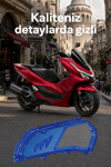 Honda Pcx Uyumlu Hava Filtresi Kapağı V2 2021-2026 Mavi