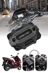 Honda Pcx Uyumlu Hidrolik Kapağı 2020-2026 Cnc Siyah