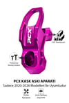 Honda Pcx Uyumlu Kask Askı Aparatı 2021-2026 Cnc Mor
