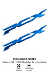 Honda Pcx Uyumlu Logo Sticker 2021-2026 Mavi