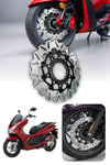 Honda Pcx Uyumlu Ön Disk 2021-2026 Cnc Siyah1