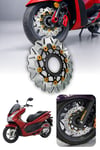 Honda Pcx Uyumlu Ön Disk 2021-2026 Cnc Gold1