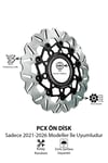 Honda Pcx Uyumlu Ön Disk 2021-2026 Cnc Siyah1