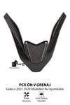 Honda Pcx Uyumlu Ön V 2021-2024 Karbon Desen