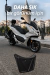 Honda Pcx Uyumlu Ön V Aksesuar 2021-2024 Cnc Siyah