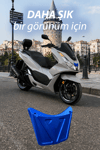 Honda Pcx Uyumlu Ön V Aksesuar 2021-2024 Cnc Mavi