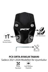 Honda Pcx Uyumlu Orta Ayak Koruyucu 2021-2026 Cnc Siyah