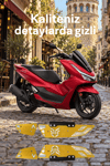 Honda Pcx Uyumlu Premium Basamak Seti V2 2025-2026 Cnc Gold
