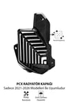 Honda Pcx Uyumlu Radyatör Koruma Kapağı 2021-2026 Karbon Desen