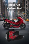 Honda Pcx Uyumlu Radyatör Koruma Kapağı 2021-2026 Karbon Desen