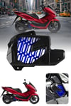 Honda Pcx Uyumlu Radyatör Koruma Kapağı 2021-2026 Karbon-Mavi Desen