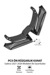 Honda Pcx Uyumlu Rüzgarlık Ön Gaga 2021-2026 Karbon Desen