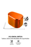 Honda Pcx Uyumlu Sinyal Switch 2020-2026 Cnc Turuncu