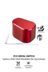 Honda Pcx Uyumlu Sinyal Switch 2020-2026 Cnc Kırmızı