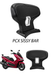 Honda Pcx Uyumlu Sisy Bar Sırt Dayama 2021-2026 Siyah1