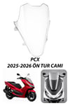 Honda Pcx Uyumlu Spor Tur Camı Şeffaf