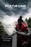 Honda Pcx Uyumlu Spor Tur Camı Şeffaf